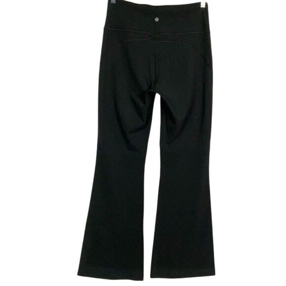 NWT Lululemon Groove Super-High-Rise Flared Pant *Nulu, size 12, Black LW5FG2S - Picture 9 of 16